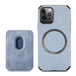 Magnetic Card Holder Wallet Carbon Fiber Pattern Case for iPhone 14 - Mobile Gadget HQ