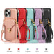 Mobile Phone Case Crossbody Handbag with Credit Card Holder Leather Case Cover for Apple iPhone - Mobile Gadget HQ