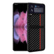 Carbon Fiber Premium PU Leather Phone Case for Galaxy Z Flip - Mobile Gadget HQ