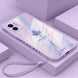 Watercolor Liquid Glass Shell Protective Case for iPhone 12 Women's Phone Case - Mobile Gadget HQ