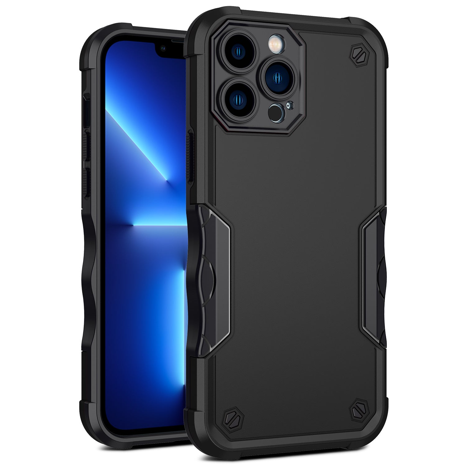 Rugged Armor Shockproof Case For iPhone 13