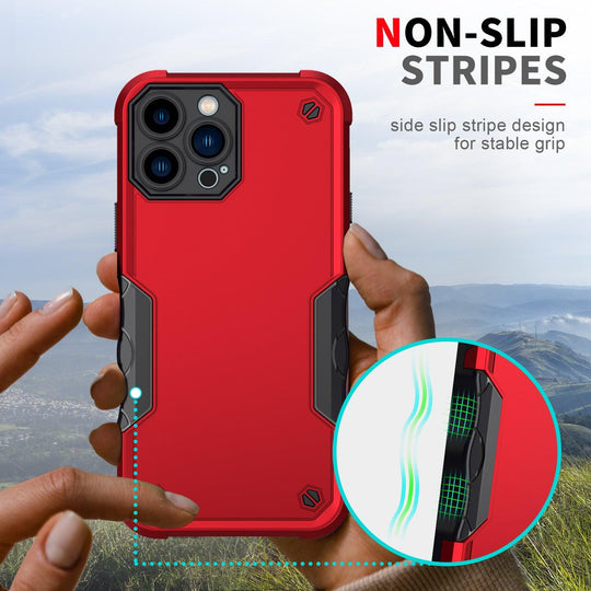 Rugged Armor Shockproof Case For iPhone - Mobile Gadget HQ
