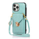 Mobile Phone Case Crossbody Handbag with Credit Card Holder Leather Case Cover for Apple iPhone - Mobile Gadget HQ