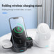 3-in-1 Magnetic Wireless Charger Compact Foldable - Mobile Gadget HQ