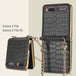 Case for Samsung Galaxy Z Flip 1&2 Luxury Bag Design with Metal Chain - Mobile Gadget HQ