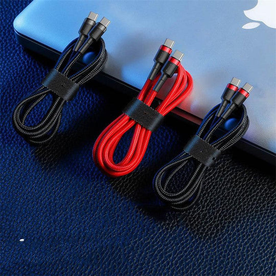 USB Type C To Type C Cable Fast Charging Data Cable - Mobile Gadget HQ
