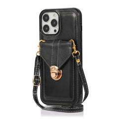 leather phone case with card holder 