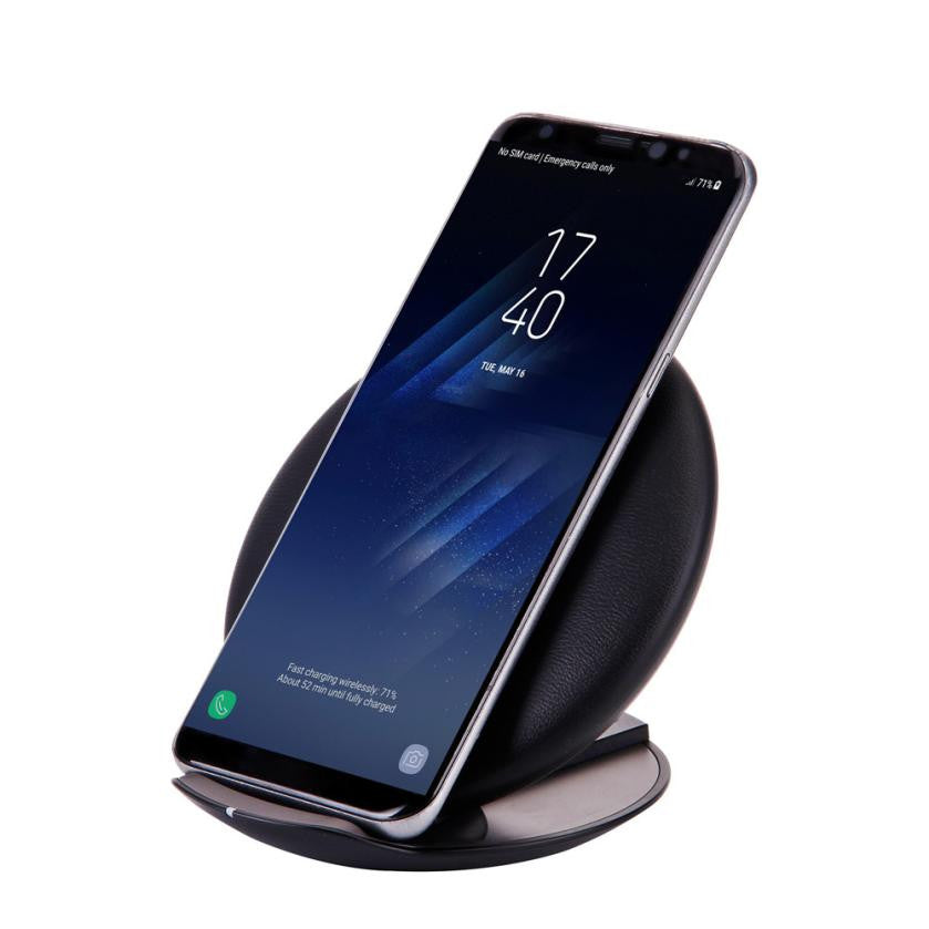 Qi Fast Wireless Charger Stand Quick Charger for Samsung Galaxy - Mobile Gadget HQ