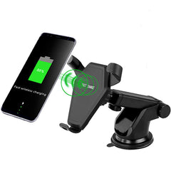 Qi Wireless Charger Car Holder - Mobile Gadget HQ